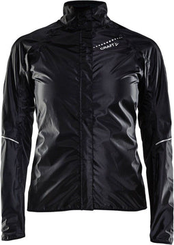 Craft Mist Rain Fietsjack - Dames - Maat L - Zwart