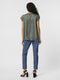 VERO MODA VMDEBBIE PLEAT S/L TOP GA NOOS - Dames Top - V-hals - Maat XS