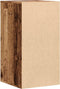 vidaXL - Ladekast - 40x41x76 - cm - bewerkt - hout - oud - houtkleurig