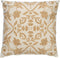 Dutch Decor MENA - Sierkussen katoen - 45x45 cm - Tobacco brown - bruin - Inclusief binnenkussen