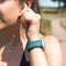 iMoshion Siliconen sport bandje voor Apple Watch Series 1 / 2 / 3 / 4 / 5 / 6 / 7 / 8 / 9 / SE / Ultra (2) - 42 / 44 / 45 / 49 mm - Blauw / Wit