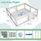 Coast Speelbox Baby - 206 x 185,5 x 68 cm - 50 kleurrijke ballen - Grijs
