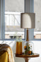 Light & Living Kap cilinder 35-35-25 cm DARK LINEN