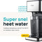 MOA HWD20 - Heetwaterdispenser - Instelbare temperatuur 45-100°C - Zilverkleurig