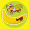 Yeowww! Banaan Kicker - Catnip Kattenkruid Speeltje voor Katten - Geel - 18 cm