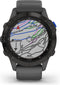 Garmin fēnix 6 Pro Solar - Smartwatch - GPS Hartslagmeting Muziekopslag - Zwart (Grijs)