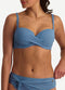 Beachlife Infinity - Multiway bikinitop - Voorgevormde cups met beugel - Blauw