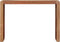 vidaXL - Wandtafel - 110x30x76 - cm - massief - acaciahout