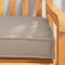 vidaXL - Ligbedkussen - Taupe - 180x40x8 - cm - Oxford - Stof