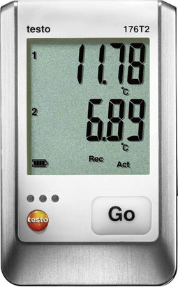testo 176 T2 Temperatuur datalogger Te meten grootheid: Temperatuur -50 tot +400 °C