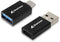 Sharkoon OfficePal - USB-C Adapters - Gegevensoverdracht 5 Gbit/s - Zwart