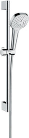 Hansgrohe Croma Select E Vario - Doucheset 3 straalsoorten - Wit/chroom