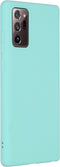 iMoshion Hoesje Geschikt voor Samsung Galaxy Note 20 Hoesje Siliconen - iMoshion Color Backcover - Mintgroen