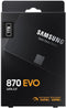 Samsung 870 EVO - Interne SSD - 1 TB - 560 MB/s schrijfsnelheid - 530 MB/s leessnelheid