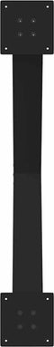vidaXL - Eettafelpoten - 3 - st - X-vormig - 90x(72-73) - cm - staal - zwart