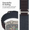 imoshion Nylon Alpine bandje - Geschikt voor Apple Watch 1, 2, 3, 4, 5, 6, 7, 8, 9, 10 (42 mm), SE - 38/40/41 mm - Paars - One Size
