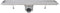 vidaXL - Doucheafvoer - 2 - st - rechthoekig - 530x140 - mm - roestvrij - staal