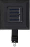 vidaXL Solarlampen 12 st LED vierkant 12 cm zwart