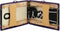vidaXL - Massagetafel - inklapbaar - 2 - zones - hout - zwart