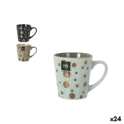 Theeglas en koffieglas La Mediterránea Lunas 220 ml Maan (24 Stuks)