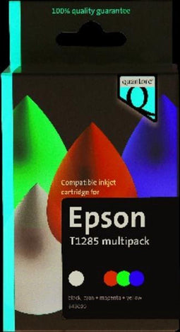 INKCARTRIDGE QUANTORE EPS T128540 ZWART 3 KLEUREN