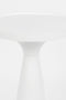 Zuiver Floss Bijzettafel Rond 28 cm Wit