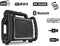 PerfectPro bouwradio Teambox, DAB+ en Bluetooth, AUX en USB-ingang, interne accu, schokbestendig, inclusief adapter en Lithium-accu, IP65, TBX2