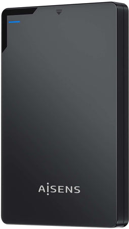 Aisens ASE-2520B - Externe behuizing - USB 3.2 - Zwart