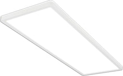 B.K.Licht BRILONER Slim - LED Plafonnière - Ultraplat 3000 lumen 4000K neutraal wit licht - Wit 58x20x3 cm