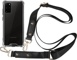iMoshion Hoesje Geschikt voor Samsung Galaxy S20 Plus Hoesje Met Koord - iMoshion Backcover met strap - Transparant