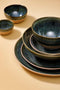 Palmer Bord diep Wisteria 22 cm Groen Stoneware 2 stuk(s)