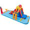 Coast Opblaasbaar Waterpark 693 x 295 x 263 cm – Dubbele Waterglijbaan met Klimmuur, Plonsbaden en W