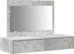 vidaXL - Wandhanger - Kaptafel - Betonnen - Grijs - 100x40x70 - cm