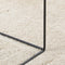 vidaXL - Vloerkleed - OVIEDO - laagpolig - 120x120 - cm - beige