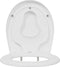 vidaXL - Gezin - Toiletzitting - met - Kindertoiletzitting - en - Snelle - Ontgrendeling - Duroplast