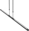 Steinhauer Bande - Hanglamp - 150 cm - zwart - metaal - 3320ZW