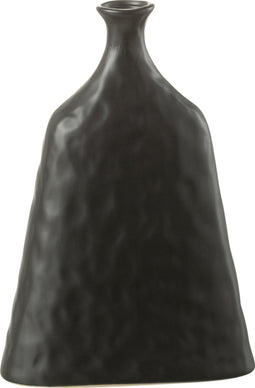 J-Line vaas Zihao - keramiek - zwart - small