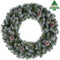 Triumph Tree - Empress krans groen frosted TIPS 320 - d90cm - Kerstbomen