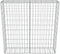 vidaXL - Schanskorfmuur - met - deksels - 100x20x100 - cm - gegalvaniseerd - staal