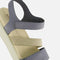Ecco Flowt W - Sandalen - Klittenbandsluiting - Blauw