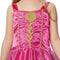 dressforfun - Meisjeskostuum prinses Lavendela 104 - Roze jurk met gouden stiksels - (3-4y)