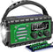 XSY 350 - Noodradio - 20000mAh PowerBank - Zonnepaneel - IPX6 Waterdicht - Groen