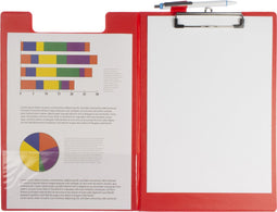 Seco klembord - A4+ - met klep - rood - SE-570-PVC-RD