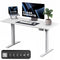 Stane Zit Sta Bureau Elektrisch Verstelbaar - 4 Geheugenstanden - 140 x 80 cm - Wit