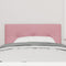 vidaXL - Hoofdbord - met - Knopen - Roze - 100 - cm - Velours