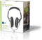 Nedis HPWD1200 - Hifi hoofdtelefoon - 40mm neodymium luidsprekers - Zilver Zwart