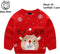 DearDeer® Kersttrui - Jacquardgebreid - Katoen 70% - Maat 86 (1-2 jaar)