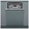 Bauknecht BSIO 3O35 PFE X - Inbouw Vaatwasser - 10 couverts - Geluidsniveau 45 dB