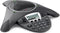 Polycom Soundstation IP6000 - Vaste telefonie - HD Voice tot 14 kHz - Microfoon bereik 7 meter