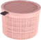 Curver Opbergmand Jute-Look Rond 2L Roze